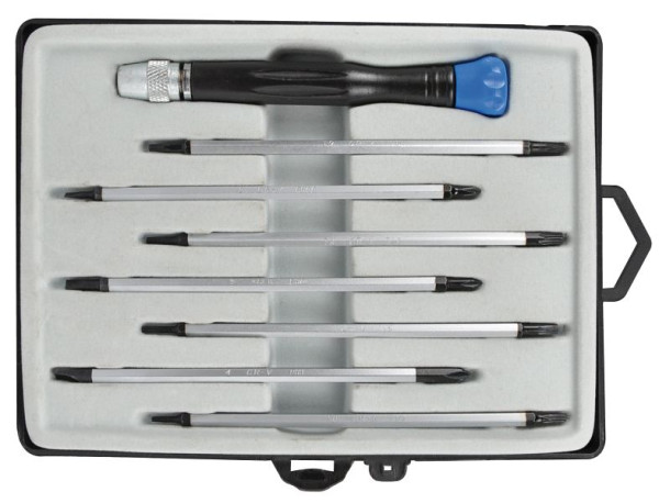 SW-Stahl Umsteck-Schraubendrehersatz, 8-teilig, 31400L, 4033592050111