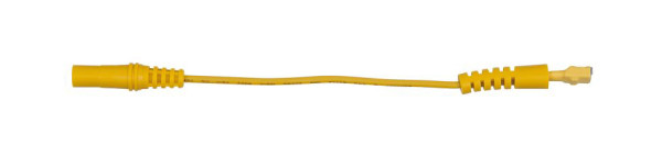 KS Tools 4,0 mm Eingangsbuchse auf 5,0 mm Prüfadapterbuchse flach (gelb), 150.0965