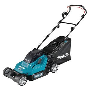 Makita Akku-Rasenmäher 2x18 V (ohne Akku, ohne Ladegerät), DLM432Z