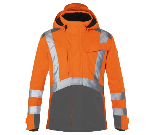 Kübler REFLECTIQ Hardshelljacke PSA 2, Farbe: warnorange/anthrazit, Größe: XL, 1327 8231-3797-XL