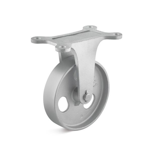 Torwegge Bockrolle, Raddurchmesser 100 mm, B-CI-GG, 0011587
