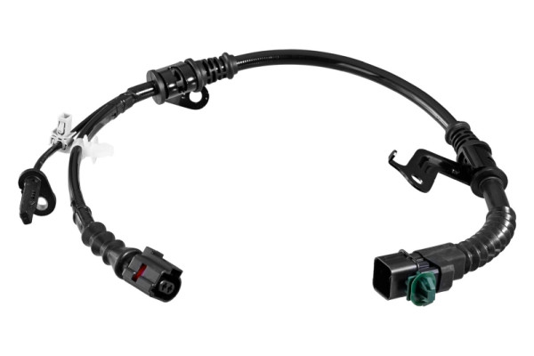 HELLA Sensor, Raddrehzahl, 2-polig, Kabel: 570mm, mit Klammer, 6PU 358 218-781