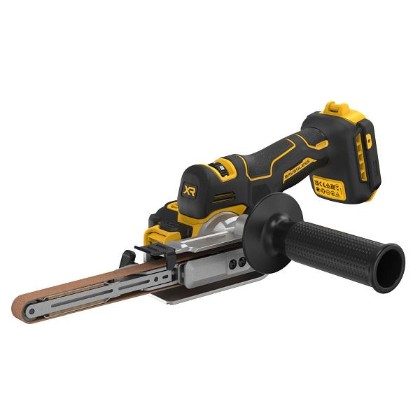 DeWalt Akku-Bandfeile, 18 V, Basisversion, Schleifarm gerade und gebogen, DCM200NT-XJ