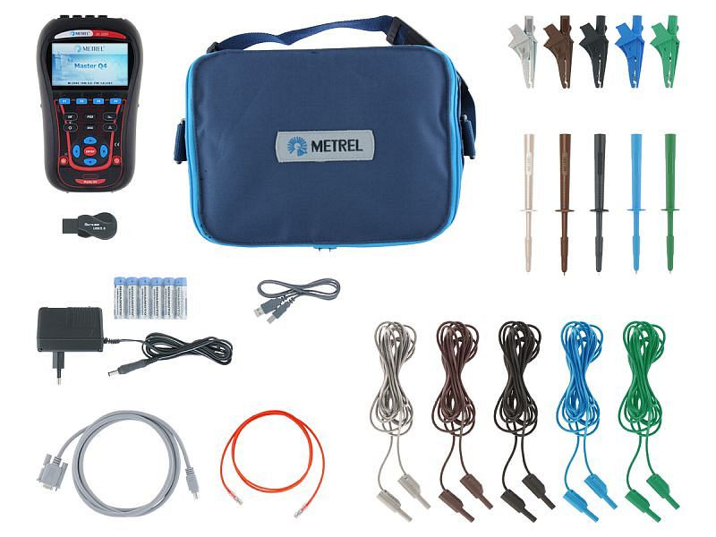 Metrel Dreiphasen-Netzqualitätsanalysator Master Q4 - Standard Set, MI 2885 ST