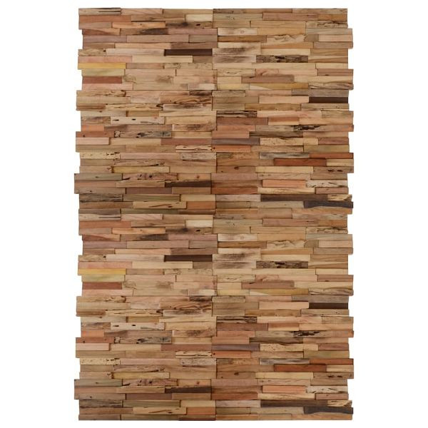 vidaXL Wandpaneele, Teak 2 m², VE: 20 Stück, 279065, 8719883808918