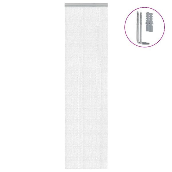 vidaXL Türvorhang aus Ketten 56x202 cm Aluminium, 4010007
