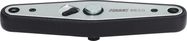 Hazet Knarre, mit Quergriff, Vierkant massiv 6,3 mm (1/4 Zoll), 863Q