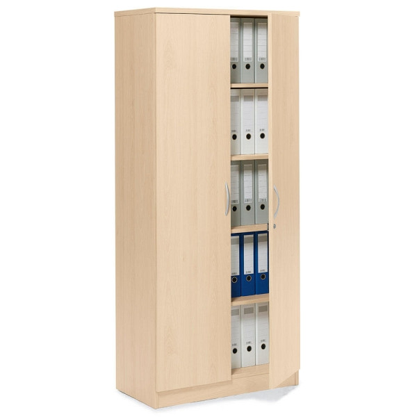 Deskin Flügeltürenschrank MULTI M, Ahorndekor, B 800 x H 1835 x T 420 mm, 258975