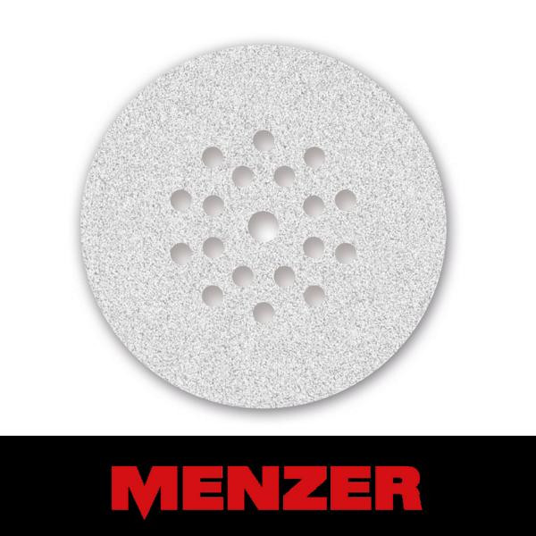 Menzer Klett-Schleifscheibe, 19 Loch, Ø 225 mm, Körnung 60, Normalkorund mit Stearat-Beschichtung, VE: 25, 231751060
