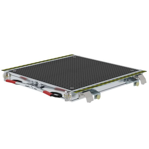 Munk Günzburger Steigtechnik Gleispodest fahrbar GFK Gitterrost, 331038