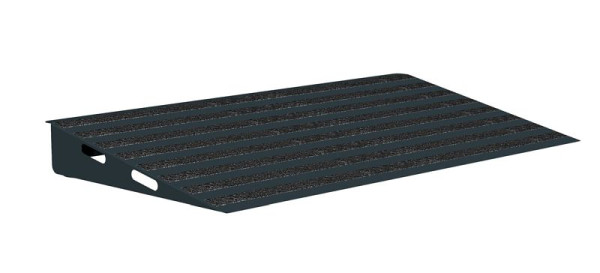 SCHAKE-VECTOR Rampe V-Ramp, verzinkt + schwarz-matt pulverbeschichtet, kleine Ausführung, VRAMPS_S