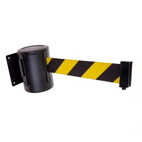 ALLPAX STOPPO Abgrenzungsband zur Wandmontage 10,6 m - Schwarz, 10024339