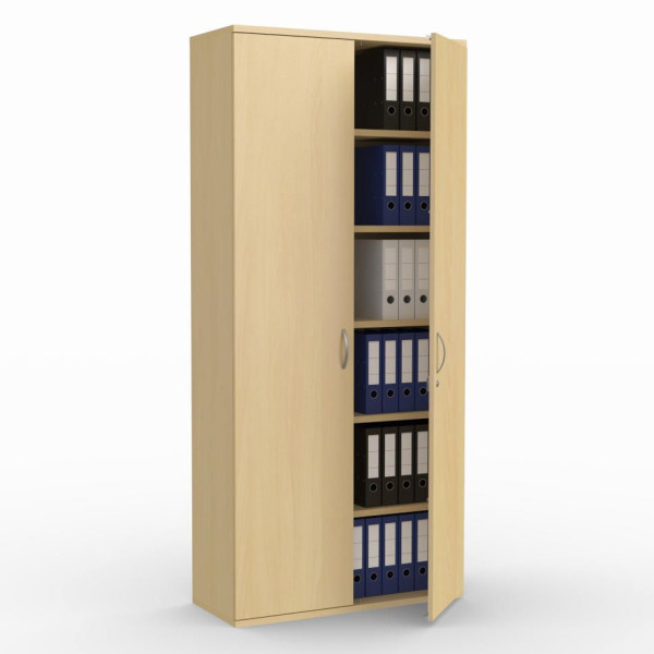 Deskin Flügeltürenschränke MULTI M pro, Buchedekor, B 1000 x H 2250 x T 420 mm, 270151