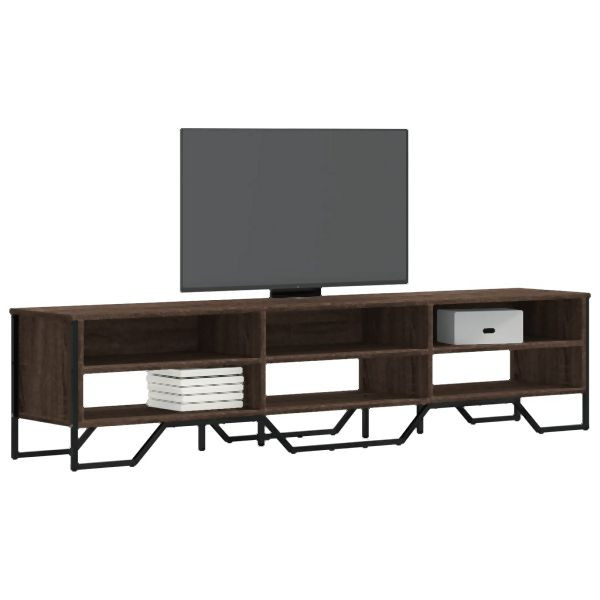 vidaXL TV-Schrank Braun Eichen-Optik 180x34x41 cm Holzwerkstoff, 848578