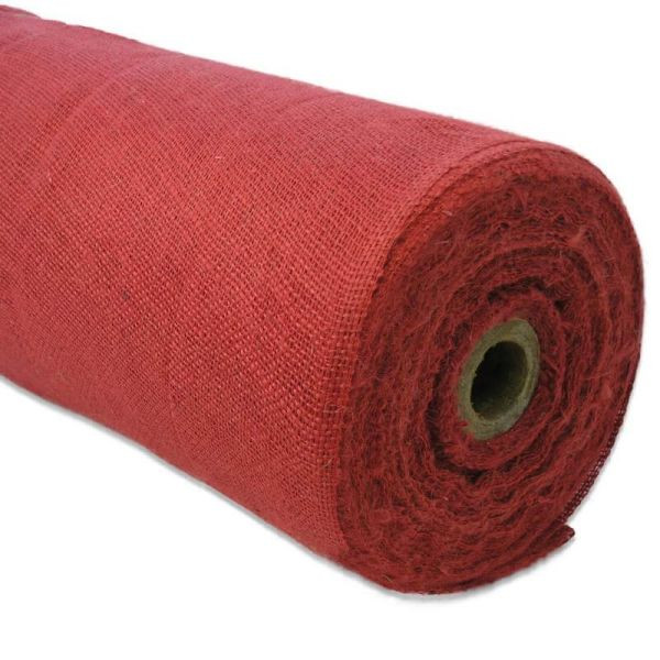 NOOR Jutegewebe H215 1,00 x 100m rot, VE: 100m², 071215100RO