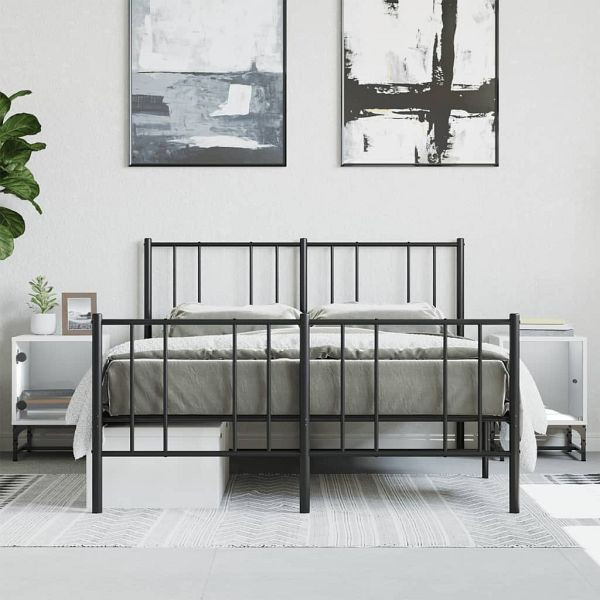 vidaXL Nachttische mit Glastüren 2 Stück Weiß 35x37x50 cm, 836519