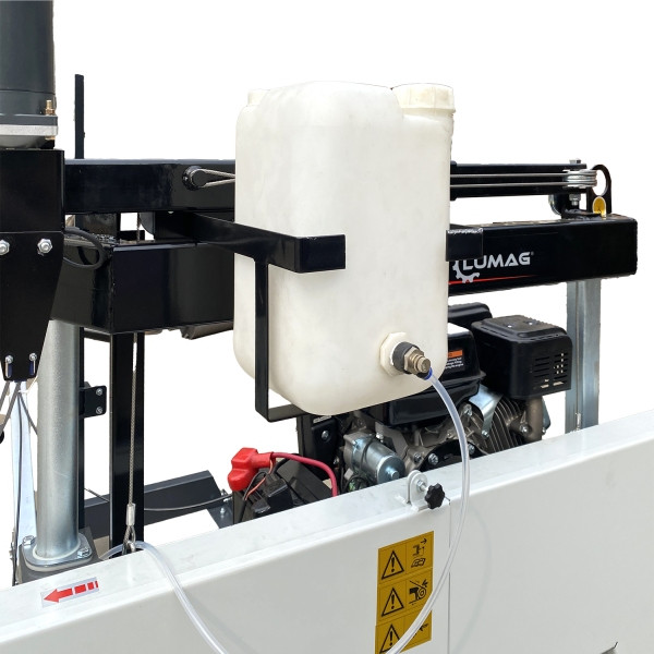 LUMAG Blockbandsägewerk Benzinmotor, ideal geeignet für präzises Sägen von weichen, harten und trockenen Hölzern, BSW76GLPRO