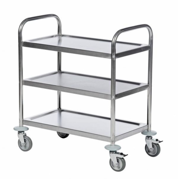 Rollcart Tischwagen 3 Etagen "Baukastensystem" (910x590), Tragkraft: 100 kg, 62-3310