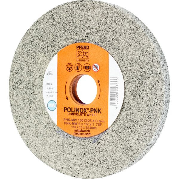 Pferd POLINOX-Kompaktschleifrad PNK-MW 15013-25,4 SiC F, 47802637