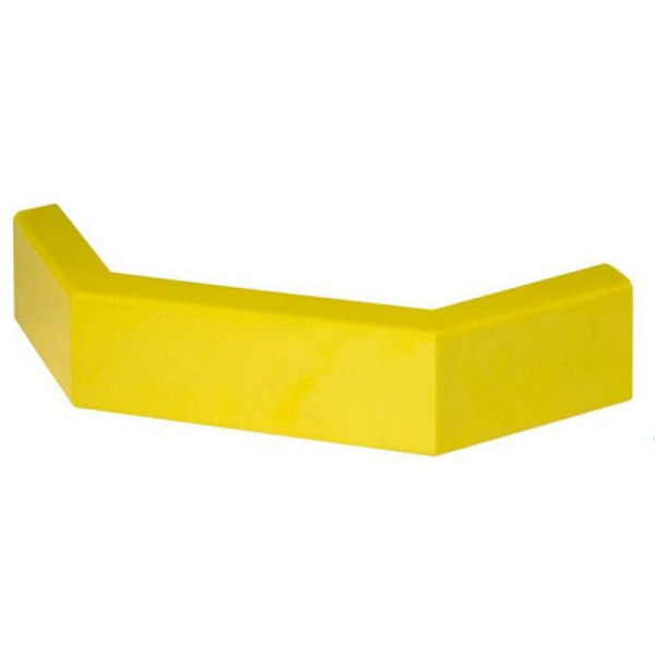 Stein HGS Rammschutzgeländer -Central-, Eckplanke, Außenecke, verzinkt und verkehrsgelb (RAL 1023) kunststoffbeschichtet, 11550