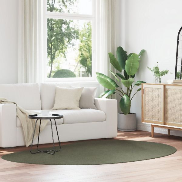 vidaXL Teppiche Waldgrün Wolle 160 x 230 cm Dekorative Intarsien, 4103744