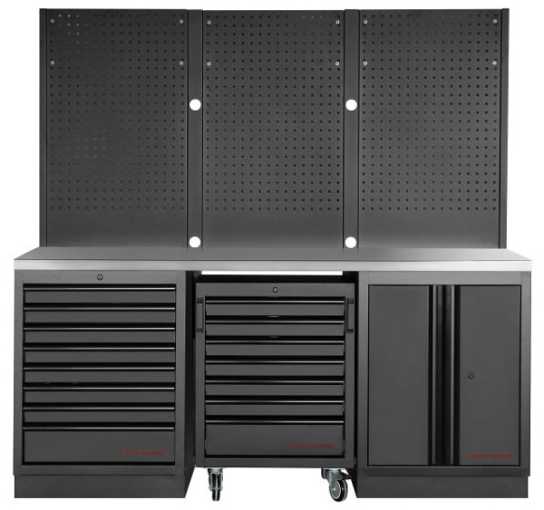 Kraftwerk MOBILIO BLK 3er Kombi, Edelstahl 430, 3964K-BLK-23-IX
