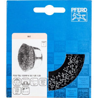 Produktbild von Pferd Topfbürste mit Gewinde, ungezopft POS TBU 100/M14 SiC 120 1,00, 43469104 Pferd Topfbürste mit Gewinde, ungezopft POS TBU 100/M14 SiC 120 1,00, 43469104