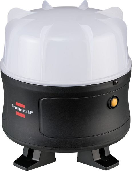 Brennenstuhl Mobiler 360° LED Akku Strahler / LED Baustrahler 30W (3000lm, mit Li-lon Akku, max. Leuchtdauer 12h, für außen, IP54), 1171410301