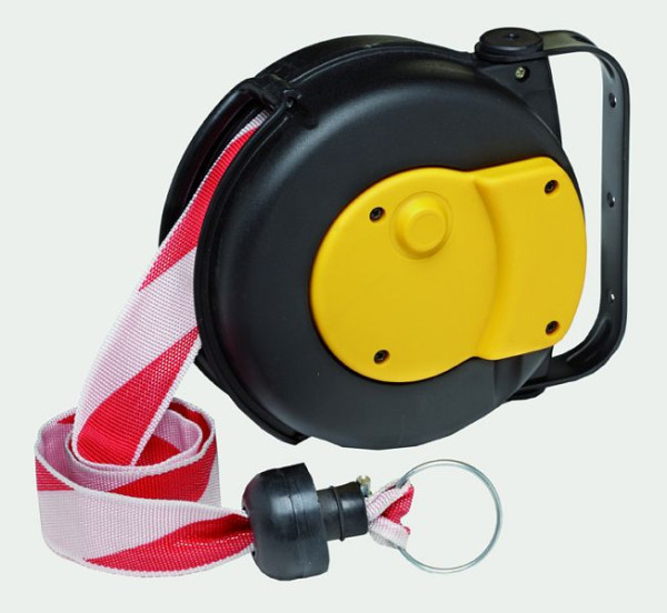 Ebinger Bandaufroller MINI, Federrückzug, Bandarretierung, Wandhalter schwenkbar 180°, in jeder Position montierbar, 1.990.210