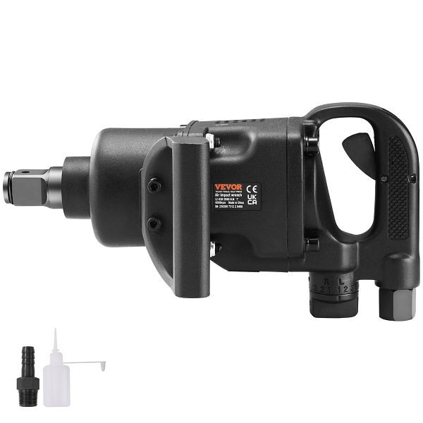 VEVOR Druckluft-Schlagschrauber Max. Lösemoment 3701Nm Vierkant 2,54cm(1"), KQCJBSY12600NWCCDV0