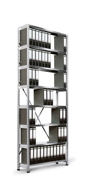 Scholz ARCHIVREGAL Grundfeld 2640x1250x300 mm 8 Böden, 235123