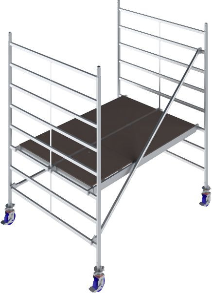 Krause Stabilo Fahrgerüst S50 Feldlänge: 2,00m, Arbeitshöhe: 3,00m, 781017