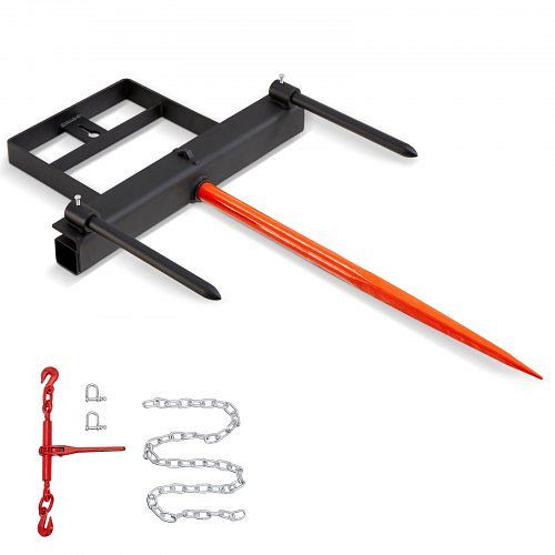 VEVOR 39" Heuspeer Ballenspeer Kompaktlader Traktorschaufelaufsatz, TZSPS12ZHZ3981A68V0