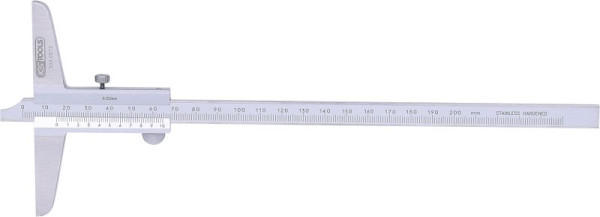 KS Tools Tiefenmessschieber, 0-200mm, 300.0572, 4042146331507