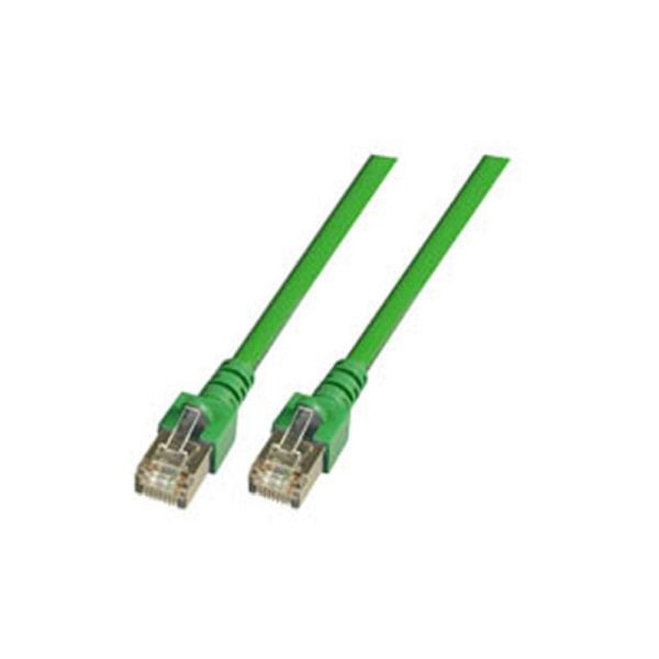 Dönges Patchkabel Cat. 5e 2xRJ45 F/UTP, 0,5 m, grün, 106466