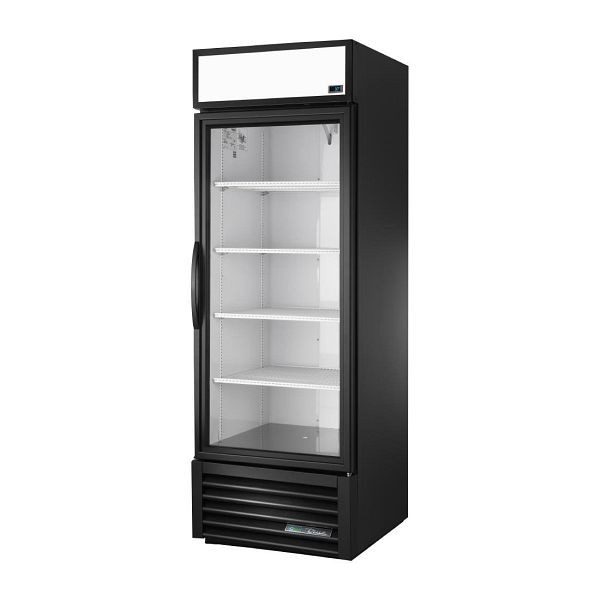 True aufrecht stehender Kühlschrank mit Einzeltür, Aluminium, CX782