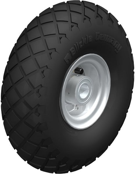Blickle PS 315/25-75K Rad, Luftreifen, Schwarz, 40386