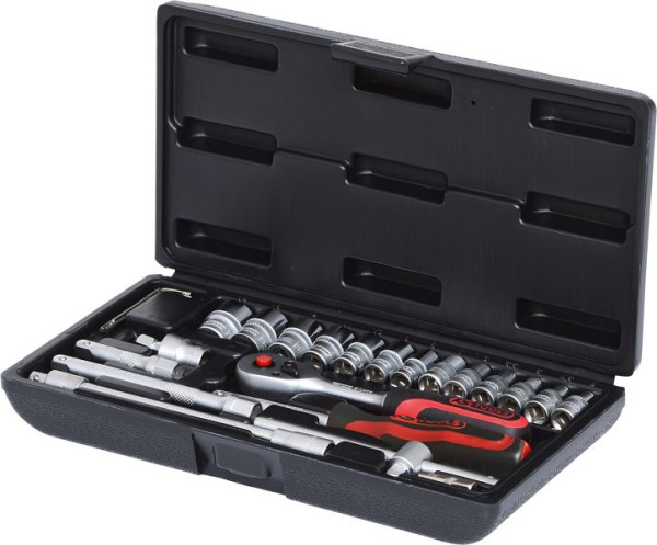 KS Tools 1/4" Steckschlüssel-Satz, 25-teilig, 911.0625, 4042146043172