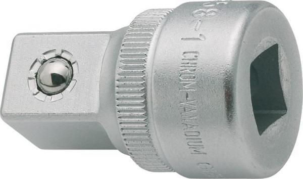 Hazet Vergrößerungsstück, Vierkant hohl 10 mm (3/8 Zoll), Vierkant massiv 12,5 mm (1/2 Zoll), 8858-1