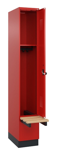 C+P Spind Evolo PLUS, 1 Abteile, 1950x300x815mm, 3020/3020, Drehriegel, 049040-10 S10025