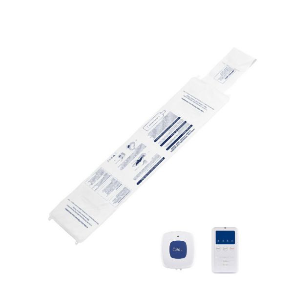 VEVOR Sensormatte Alarmtrittmatte Pflegehilfe mit Ruftaste Pager 254x889mm, DLFSDYLGYCDYV7UU3V9