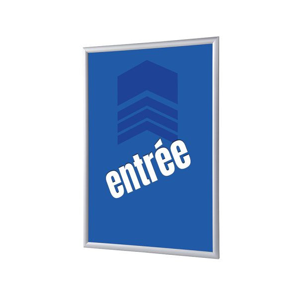 Showdown Displays Klapprahmen A1 Komplettset Eingang Blau Französisch, KRA1G25LPPI588