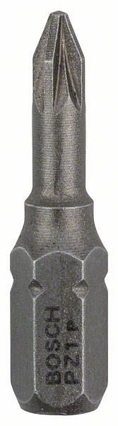 Bosch Schrauberbit Extra-Hart PZ 1, 25 mm, 3er-Pack, VE: 5 Stück, 2607001554