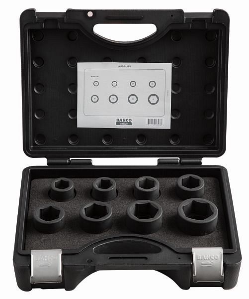 Bahco Steckschlüssel-Einsatz, 3/8 Zoll, 16 Mm, 6-kant, Hochglanzpoliert, 7400SM-16 – Für Profi-Werkzeug