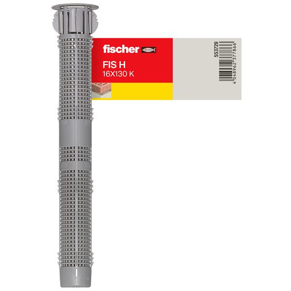 Fischer Injektions-Ankerhülse FIS H 16 x 130 E Kunststoff, VE: 20 Stück, 553729