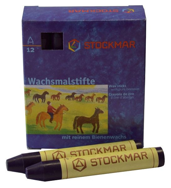 Stockmar Wachsmalstifte - blauviolett, VE: 12 Stück, 330-11