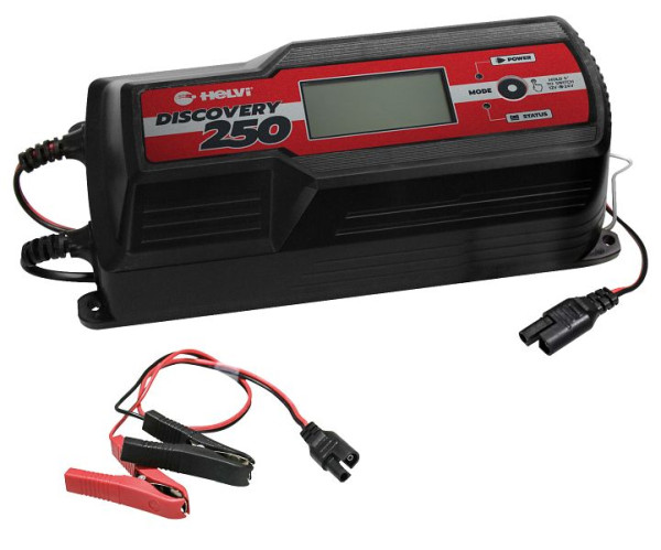 Rapid professionelles Batterieladegerät Discovery mit Schutzfunktion gegen Spannungsspitzen, Ladespannung 6/12V, 77 241