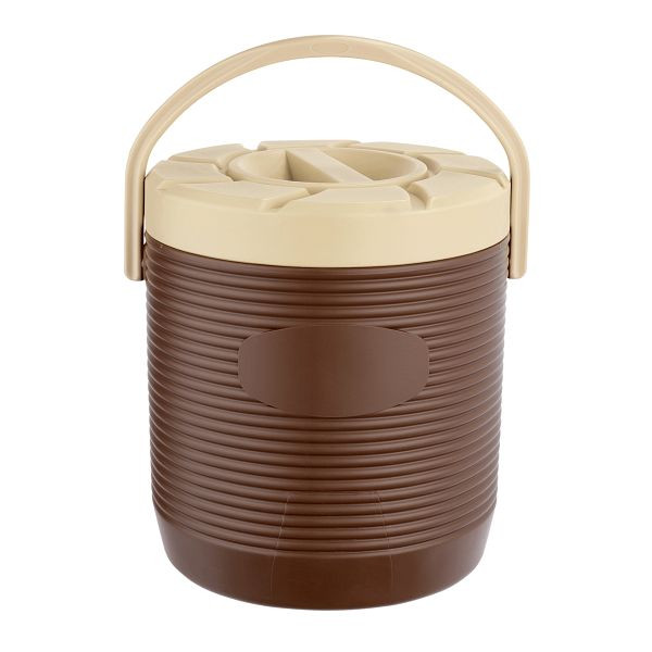 WAS Thermospeisetransportbehälter, 12 Liter, braun, mit PU-Isolierung, 3753120