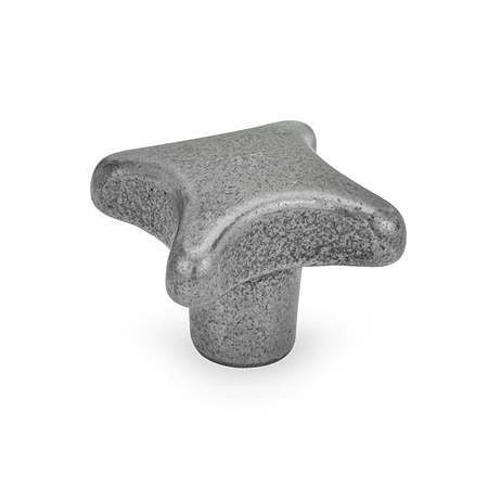 Ganter Kreuzgriffe, Gusseisen (DIN 6335-GG-100-M20-D), VE: 10 Stück, 6335-GG-100-M20-D