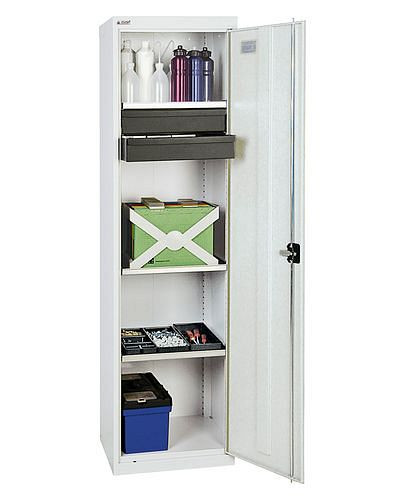 stumpf Werkzeug- und Materialschrank Professional 3000, 2 Schubladen, 3 Wannenböden, grau, B 500 mm, 251848